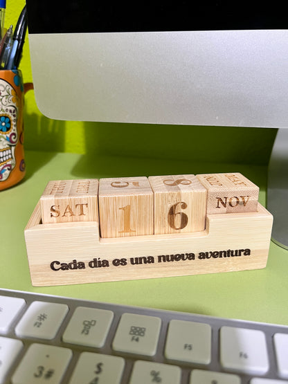 Calendario "Timecube"